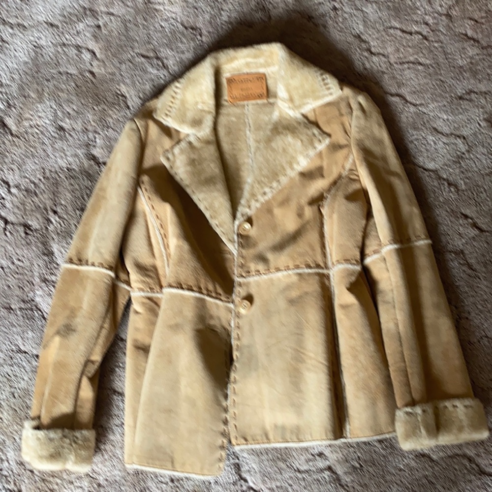 Fake fur jacket
